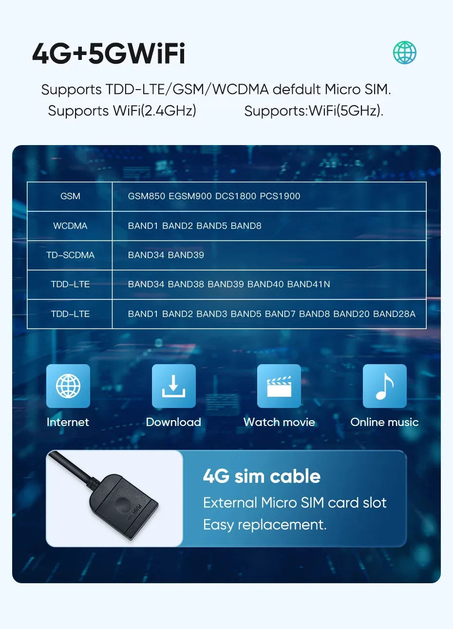 Autoradio Android 15 pour Peugeot 307 CC 307CC 307SW 2002 - 2013 sans fil Carplay Android Auto stéréo lecteur multimédia 4G 2 Din