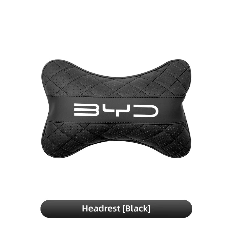 Oreiller de cou pour siège de voiture, appui-tête, coussin de soutien de la taille lombaire pour BYD Atto 3 Yuan Plus Han Tang EV F3 E6 Dmi Song F0 Qin Pro G3 Ea1