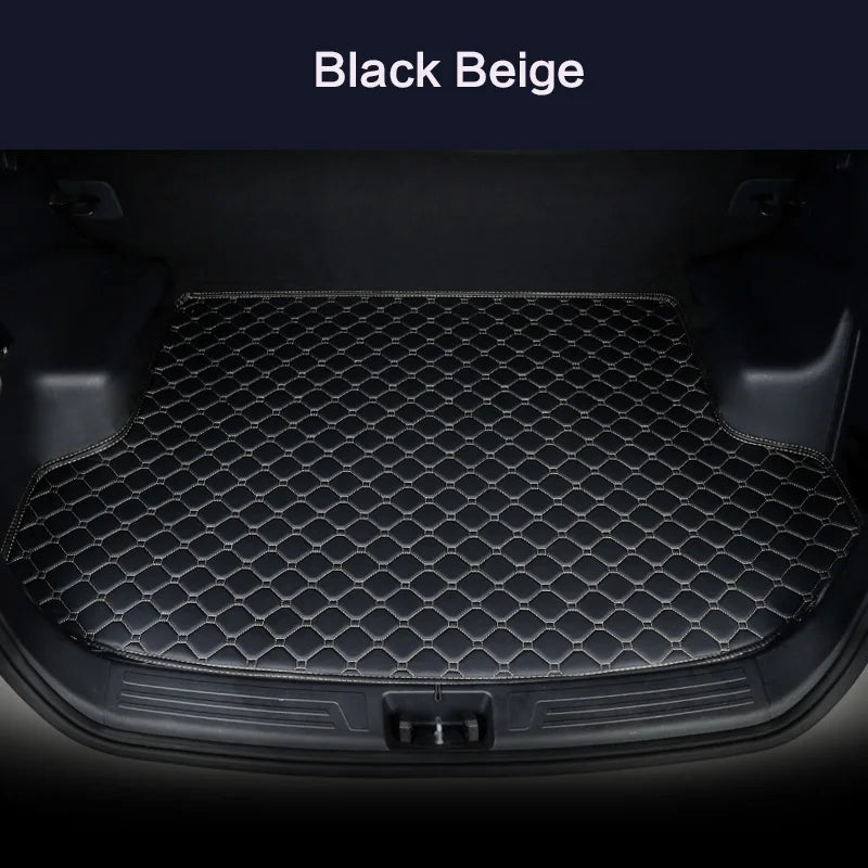 Polymères de coffre de voiture en cuir Élpersonnalisés pour BYD Song Pro Dmi, détails intérieurs, tapis, accessoires de voiture, 2024-2025