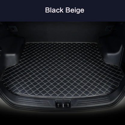 Polymères de coffre de voiture en cuir Élpersonnalisés pour BYD Song Pro Dmi, détails intérieurs, tapis, accessoires de voiture, 2024-2025