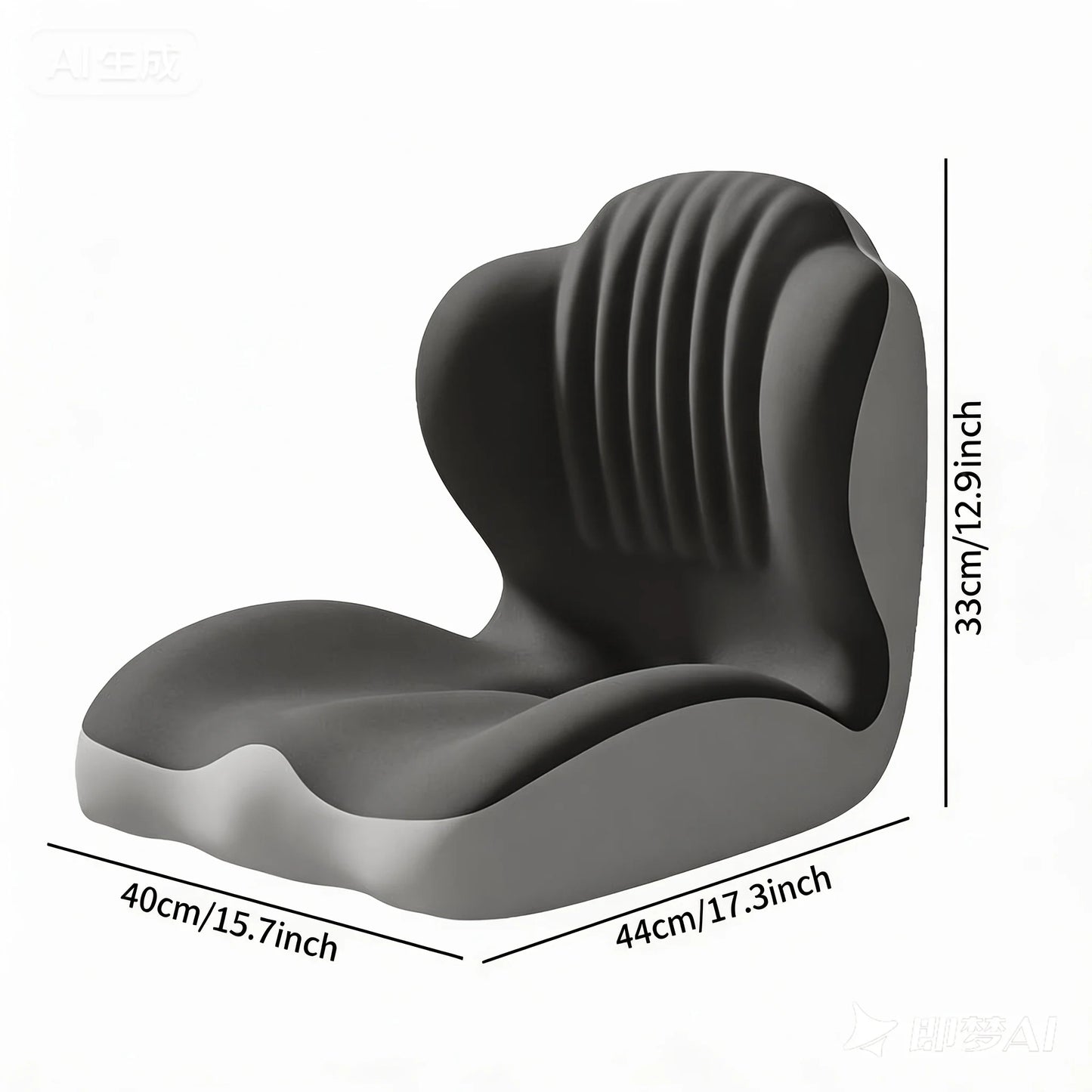 Coussin de soutien intégré pour les hanches et le bas du dos, coussin en mousse à mémoire de forme respirante pour le bureau et la voiture, pour les longues périodes assises