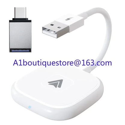 Adaptateur Apple de haute qualité sans fil Ai Carplay filaire vers sans fil Apple Auto Carplay Dongle pour Oem Carplay Apple Auto