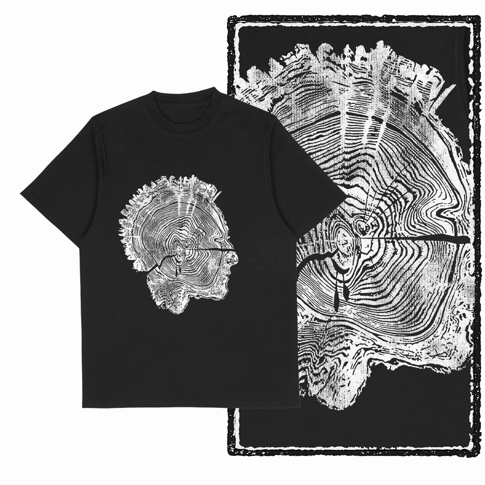 Coolmind MAX yggdrasil printed Exclusive graphic men T shirt 100% cotton big size streetwear men tshirt cool t-shirt tee shirts