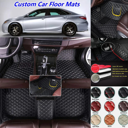 Pour Lynk & Co Z10 Z20 900 tapis de sol de voiture personnalisés tapis Auto en cuir PU imperméable pied Coche accessoire revêtement de sol
