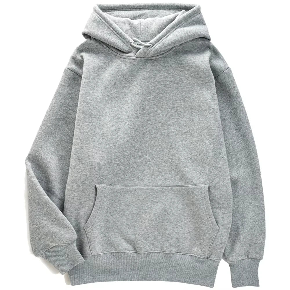 100% coton hommes sport mode nouveau plaine quatre saisons peut porter un pull à capuche décontracté