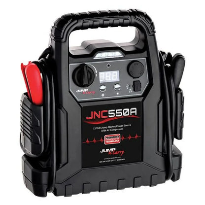 Clore Jump-N-Carry JNC550A 12V 1100 ذروة أمبير Jump Starter مع نظام هوائي