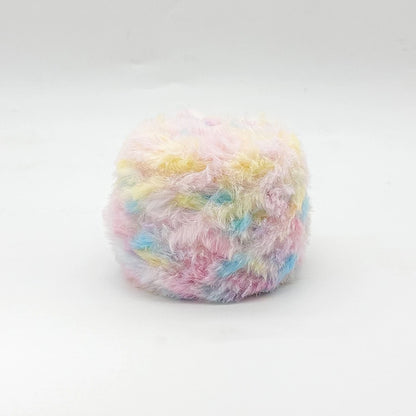 Fil de fourrure Super doux, 1 œuf de 100 grammes, fil de fausse fourrure épais et moelleux pour cils, accessoires et couvertures pour écharpe tricotée au Crochet