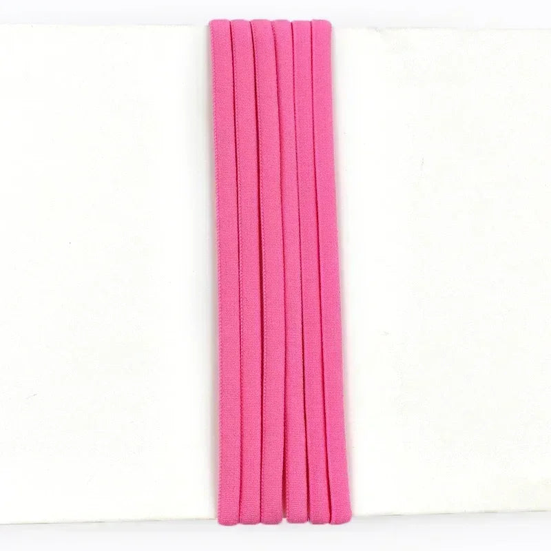 30/50M 3/5mm Nylon élastiques corde bandes de caoutchouc masque cordon huile noyau bande élastique vêtements décor bandes extensibles bricolage accessoires de couture