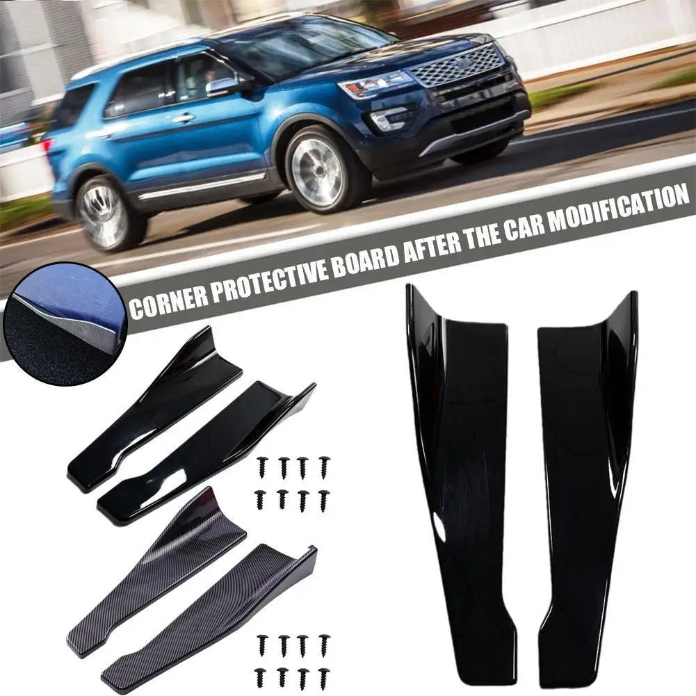 Bande universelle de pare-chocs avant et arrière de voiture, séparateur de diffuseur de becquet de lèvre, protection contre les rayures, longueur 48CM, pour Audi BMW HONDA