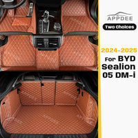 APPDEE – tapis de sol de voiture pour BYD Sealion 05 DM-i 2024 ~ 2025, tapis de coffre de voiture, doublure de chargement, coussinets de pieds, accessoires d'intérieur