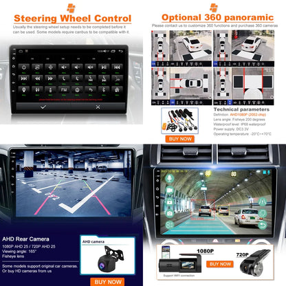 FYT 7862s 8 Core Carplay Android Auto autoradio pour Toyota Avensis T25 2002 2003 2004 2005 2006 2007 2008 Autoradio 4G DSP QLED