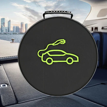 Bouchons de chargeur de voiture électrique, sac de transport de stockage, prises de câble de chargement de voiture EV, conteneur d'équipement ignifuge étanche