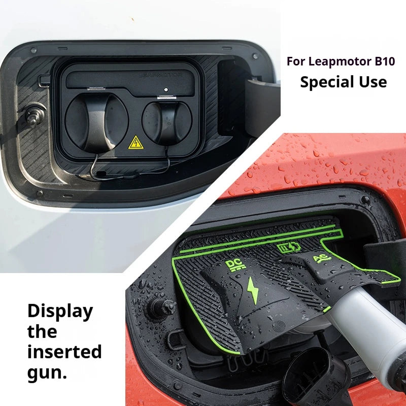 Pour Leapmotor B01 B10 C01 C10 C11 C16 24-26 dédié nouvelle énergie Port de chargement de voiture couverture de protection étanche pistolet couverture de pluie