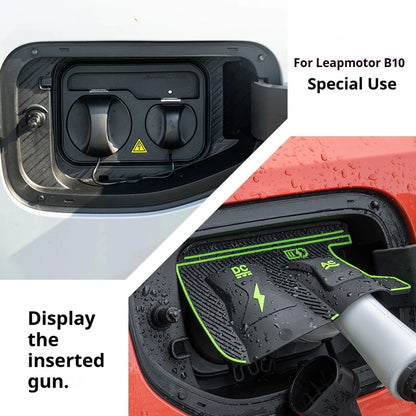 Pour Leapmotor B01 B10 C01 C10 C11 C16 24-26 dédié nouvelle énergie Port de chargement de voiture couverture de protection étanche pistolet couverture de pluie