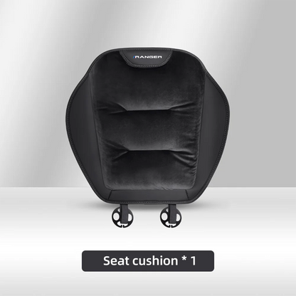 Housse de siège de voiture en flanelle pour Ranger T9 T7 T1 Raptor, coussin de siège avant/arrière de voiture en peluche chaud d'hiver, accessoires d'intérieur automobile