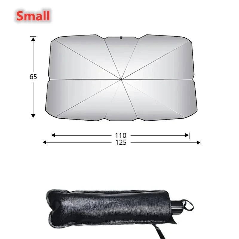Pare-soleil de voiture, pare-brise avant pliable, Protection d'été, isolation thermique, accessoires de voiture