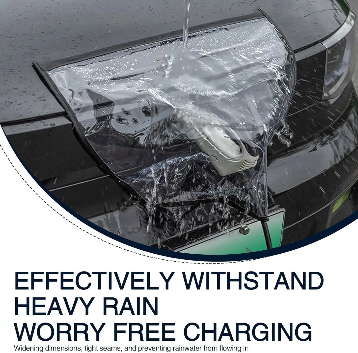 Housse de Protection universelle contre la pluie pour Port de chargement de véhicule, nouvelle énergie, housse de Protection contre la poussière pour l'extérieur, Protection pour pistolet de chargeur, housse étanche