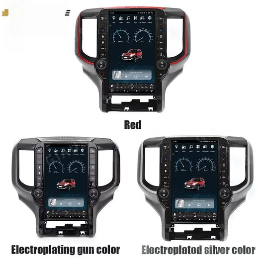Écran de Navigation GPS Android 13 pour Dodge Ram 2018 – 2020, autoradio Carplay, lecteur multimédia stéréo, unité principale 13.6 pouces DSP