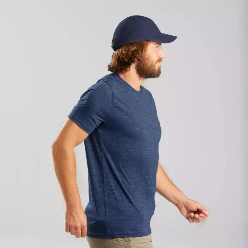 T-Shirt avec couche de Base en laine mérinos pour hommes, 180GSM, évacuant l'humidité, respirant, séchage rapide, Anti-odeur, taille ASIA