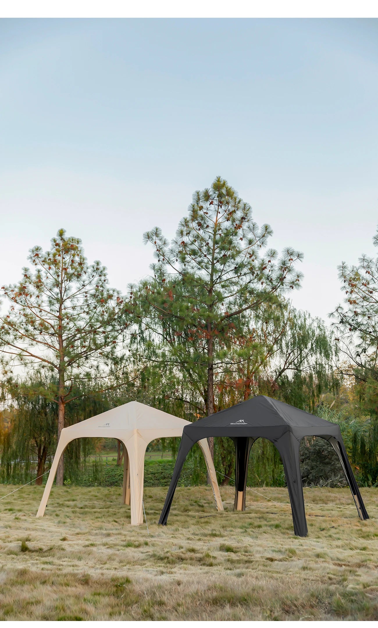 Tente dôme gonflable portable imperméable pour le camping en plein air Mountainhiker, grande capacité pour plusieurs personnes, auvent de parc, auvent de pique-nique