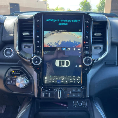 13.6 "autoradio multimédia voiture vidéo Ram 2019-2021 Navigation Radio Gps lecteur sans fil Carplay Wifi 4G