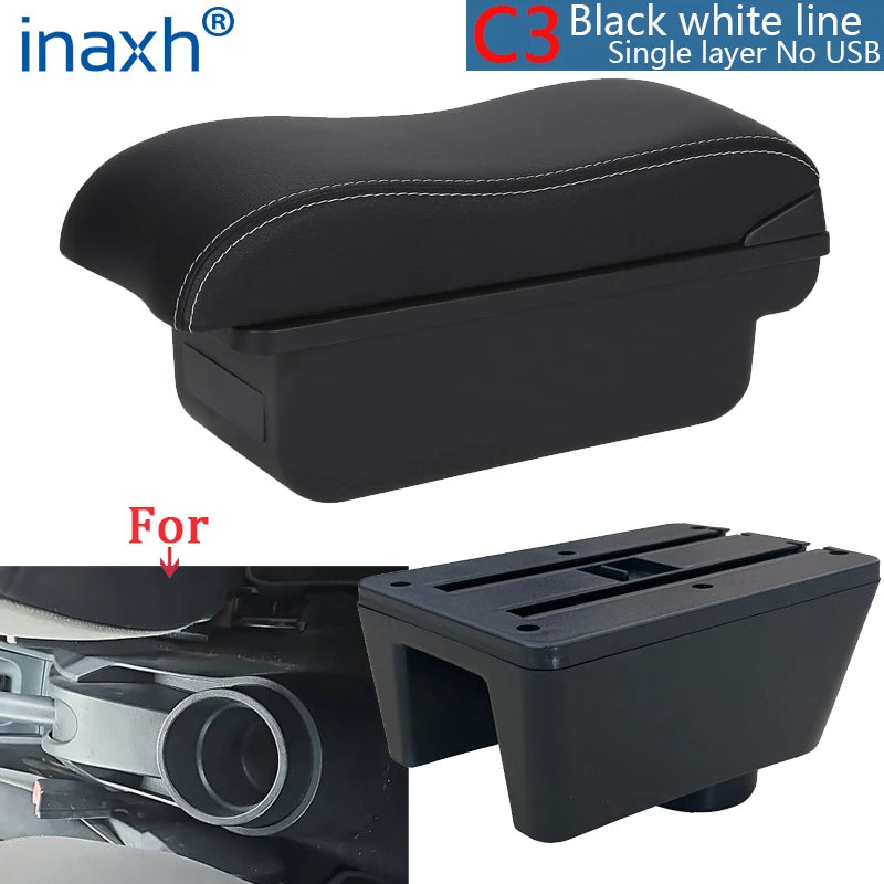Accoudoir de voiture pour Seat Ibiza, boîte de rangement pour Seat Ibiza 6j Ibiza 6L, pièces de rénovation, accessoires d'intérieur de voiture