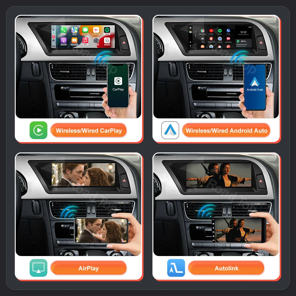 Écran Linux d'affichage multimédia de voiture de 8.9 ''12.3