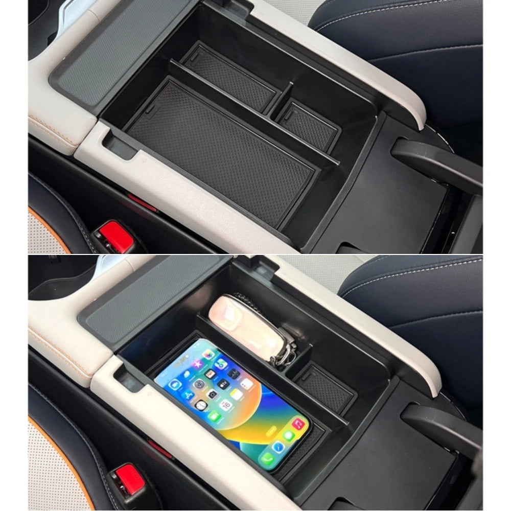 Boîte de rangement pour accoudoir, porte-gobelet pour BYD Seal U Sealion 6 Song Plus Champion Edition 2023 2024 2025, accessoires d'intérieur de voiture