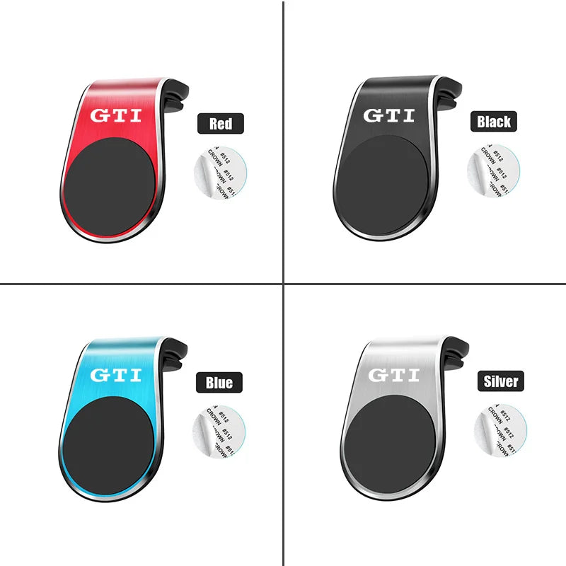 Support de téléphone magnétique pour voiture, support de navigateur GPS, accessoires pour VW GTI Polo Golf Passat Tiguan Arteon Touareg CC Taigo Caddy Jetta