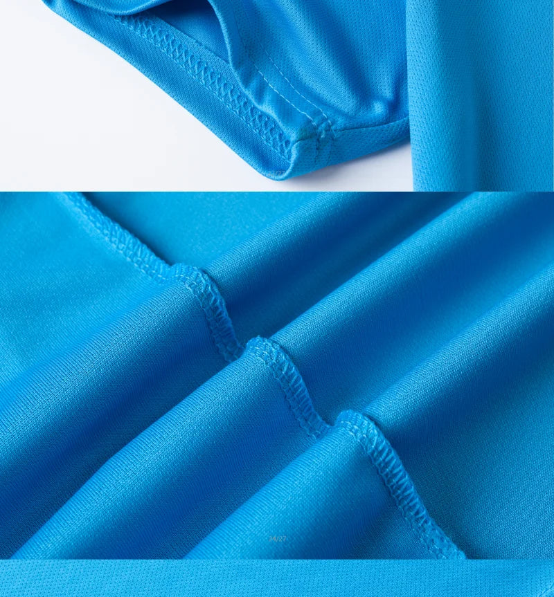 تي شيرت برقبة مستديرة سريع الجفاف للجنسين مقاس 4XL، بلوزة سريعة الجفاف ومسامية، وياقة مستديرة وأكمام قصيرة، ومقاس كبير