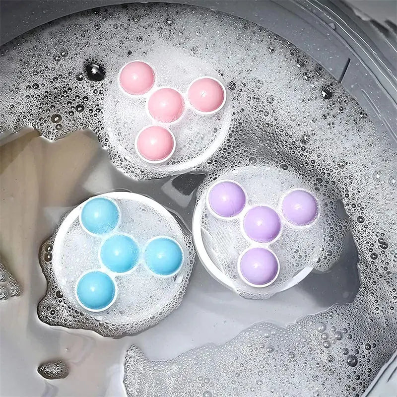Sac filtrant réutilisable pour Machine à laver, attrape-peluches flottant, épilation des poils d'animaux, collecte de saleté, maille, boule à lessive, outils de nettoyage
