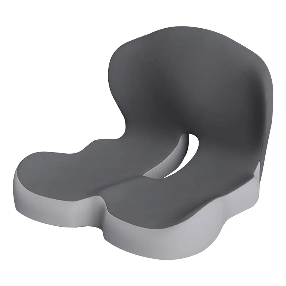 Coussin de chaise de bureau intégré en forme de L en mousse à mémoire de forme, avec Support arrière, coussin de siège de voiture pour employés de bureau, conducteurs de voiture