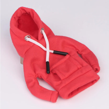 Housse de pommeau de levier de vitesse créative, sweat à capuche pour levier de changement de vitesse de voiture, Protection contre les mains en sueur pour joyeux noël et nouvel an