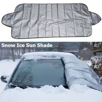 Couverture universelle de neige de pare-brise de voiture-protecteur de pluie et de soleil