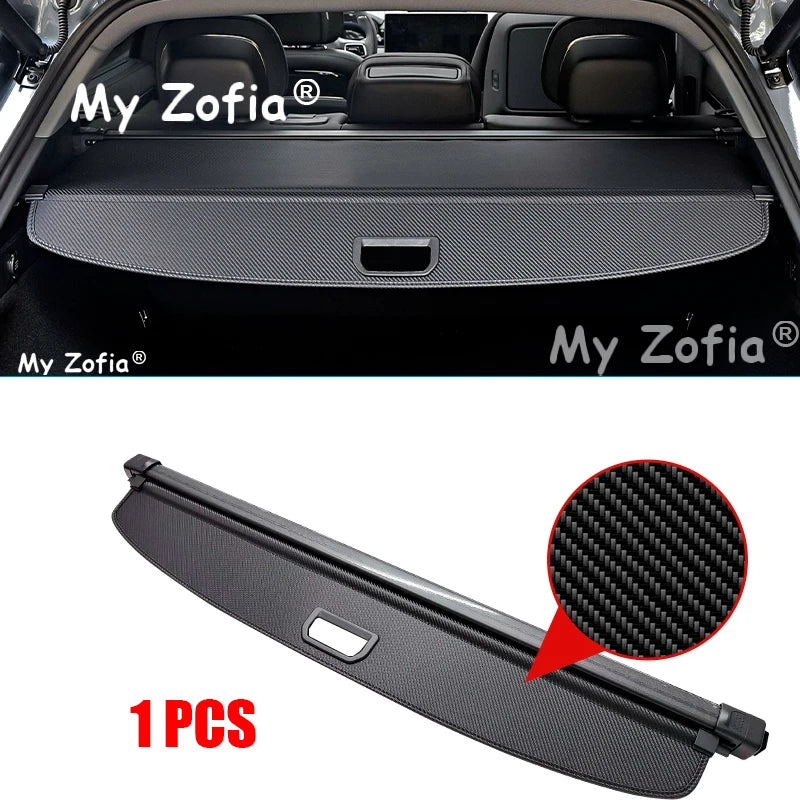 Housses de coffre de voiture pour Zeekr 7x2025 2026, rideau de bagages, abri, cloison de confidentialité, porte-paquets rétractable, accessoires