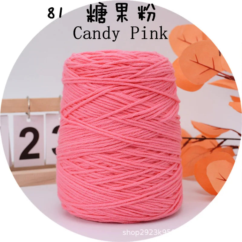 Pistolet à touffeter spécial 400g, 8 brins de coton au lait, ligne de saillie acrylique, broderie, tapis de coussin, fil de touffetage personnalisé