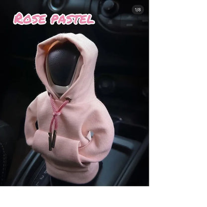 Couvercle de pommeau de levier de vitesse de voiture, Sweats à capuche de mode, Poignée de vitesse, Couverture décorative, Manuel, existent, Décoration intérieure de voiture, Accessoires