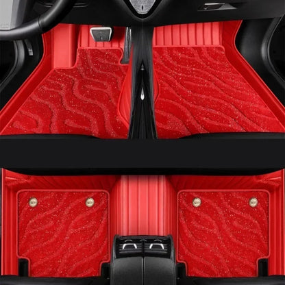 Tapis de sol de voiture personnalisé 5D, pour Mercedes Benz GLB X247 2019 – 2024 ans, Double couche, couverture de sol Coche