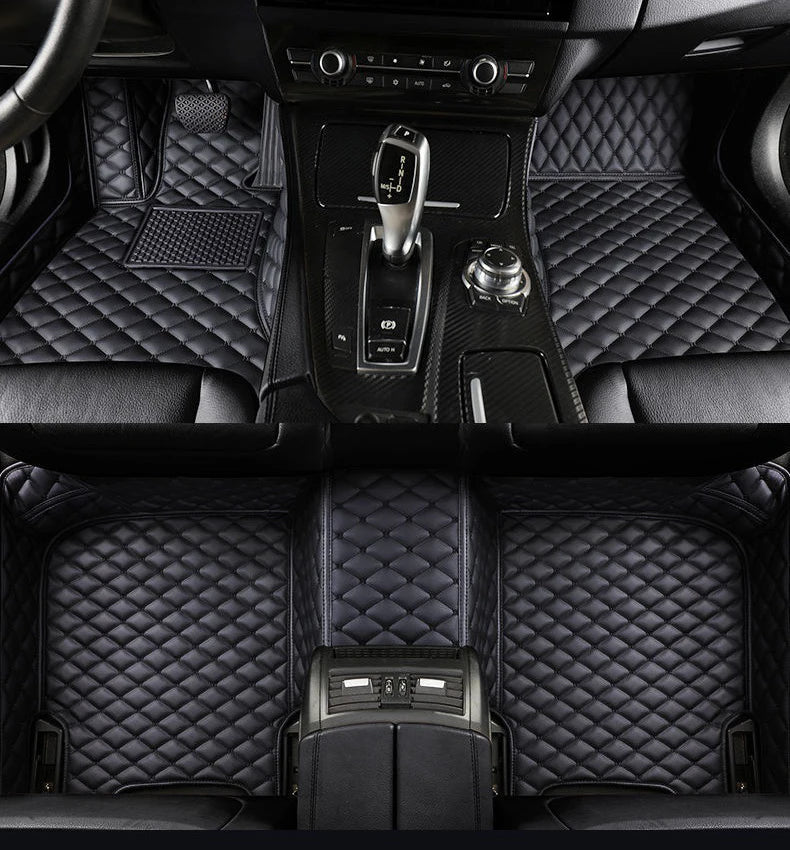 Tapis de sol de voiture en cuir pour BYD Yangwang U8 2023 2024 2025 2026, ensemble complet imperméable pour tous les temps
