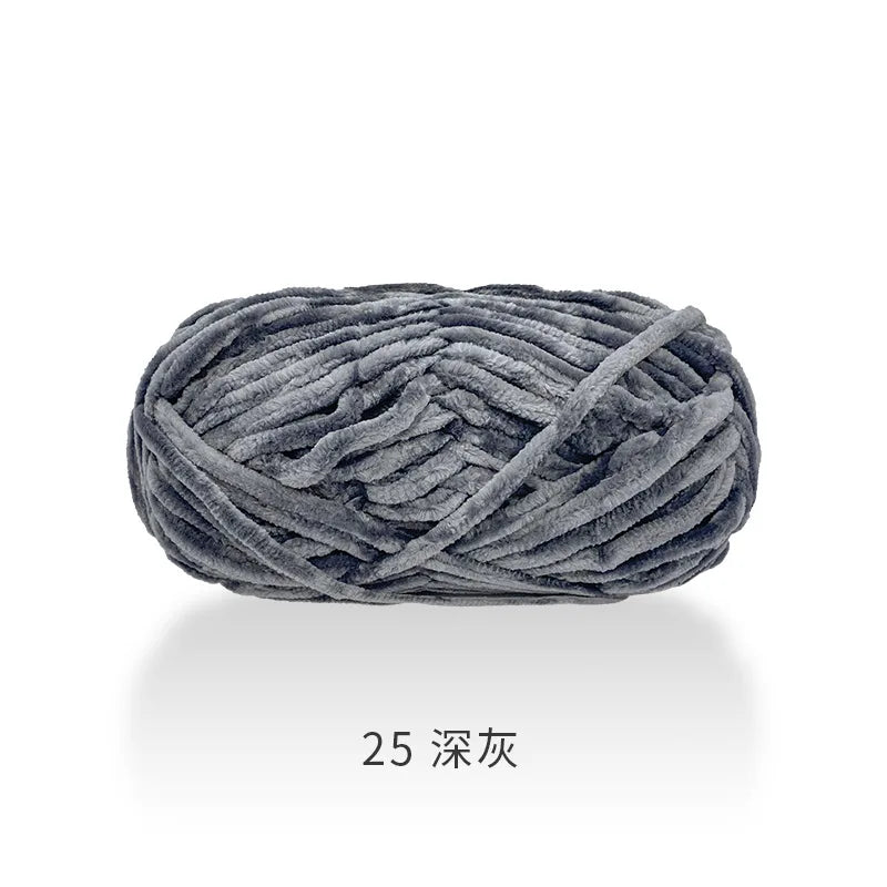Fil à tricoter 100g, fil de glace douce, fil de coton tricoté à la main pour écharpe, Crochet de bricolage tricoté à la main