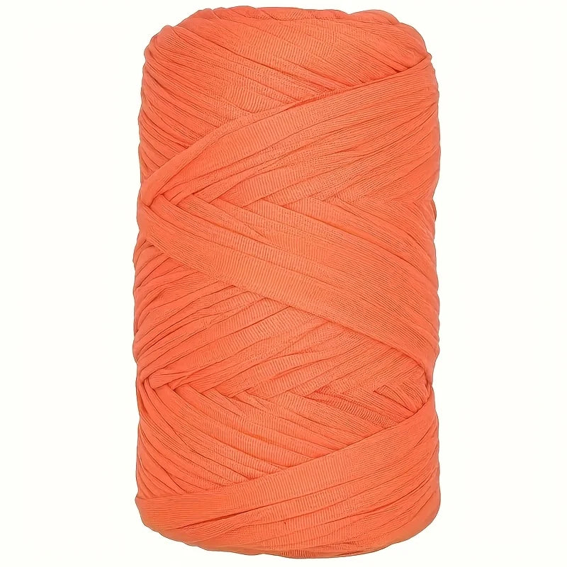 Fil à tricoter élastique de qualité supérieure 200g - Couleurs vibrantes pour sacs au crochet, paniers, tapis, cadeau de la Saint-Valentin |   Expédition 24h/24