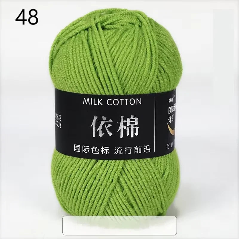 Nouveau 10 pièces série rose fil lait coton fil combinaison Crochet tricot fil ensemble pour bricolage à la main artisanat pull écharpe tricot