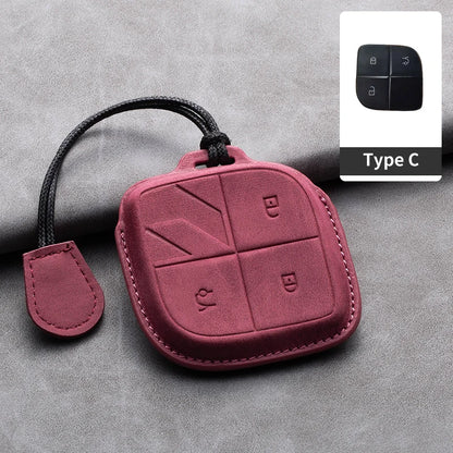 Convient pour LYNK & CO 08 2022 2023 2024 housse de clé télécommande intelligente de voiture en cuir coque de Protection de clé de voiture accessoires de décoration