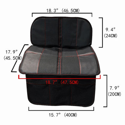 Protecteur universel de siège de voiture, housse de protection pour sièges d'enfant, résistant à l'usure, imperméable, Oxford, rembourrage épais, support antidérapant pour bébé