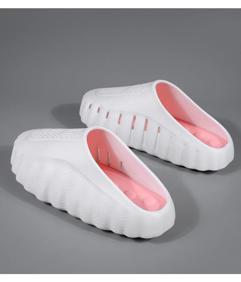 Pantoufles d'été à la mode pour hommes, chaussures d'extérieur légères antidérapantes à tige basse, chaussures décontractées résistantes à l'eau pour hommes
