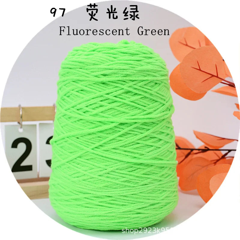 Pistolet à touffeter spécial 400g, 8 brins de coton au lait, ligne de saillie acrylique, broderie, tapis de coussin, fil de touffetage personnalisé