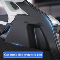 Tapis de Protection latéral en cuir pour coffre de voiture BYD Yuan Plus Atto 3, autocollant de Protection contre les rayures, accessoires d'intérieur