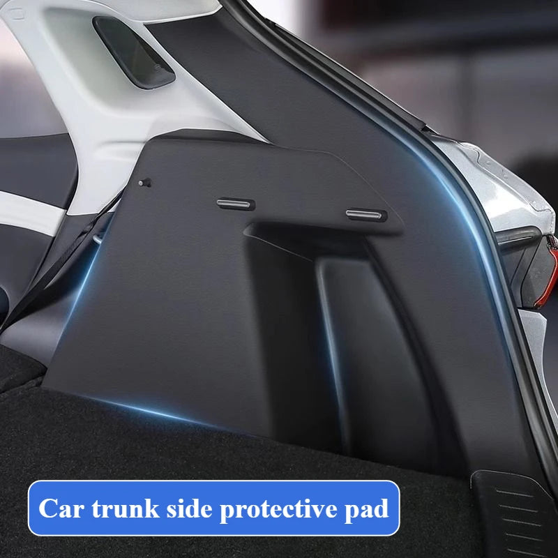 Tapis de Protection latéral en cuir pour coffre de voiture BYD Yuan Plus Atto 3, autocollant de Protection contre les rayures, accessoires d'intérieur