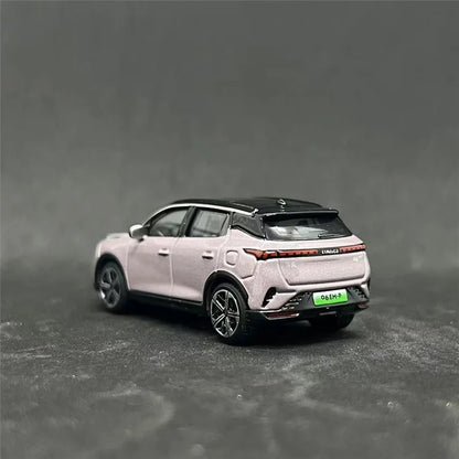 Bburago 1:64 LYNK & CO 06 EM-P SUV modèle de voiture en alliage moulé sous pression en métal nouvelle énergie véhicules électriques modèle de voiture Simulation enfants jouets cadeau