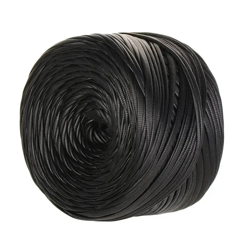 Fil en cuir synthétique mat Nappa 200g/rouleau, fil à tricoter et à crocheter pour sacs faits main et artisanat